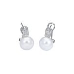 Pendientes de plata 925 con perla