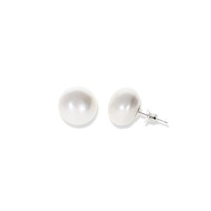 Pendientes mini perla natural