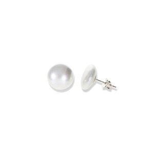 Pendientes mini perla natural