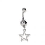 piercing ombligo estrella